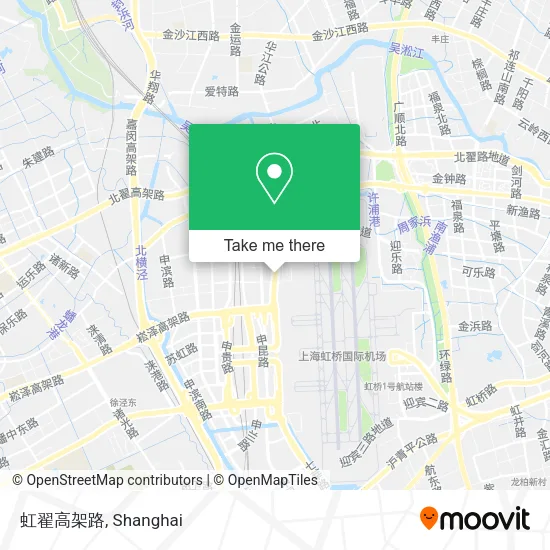 虹翟高架路 map