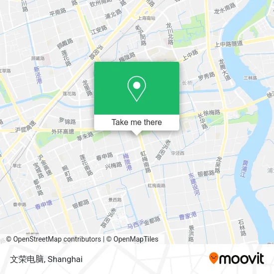 文荣电脑 map