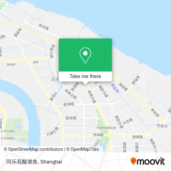 同乐苑酸菜鱼 map