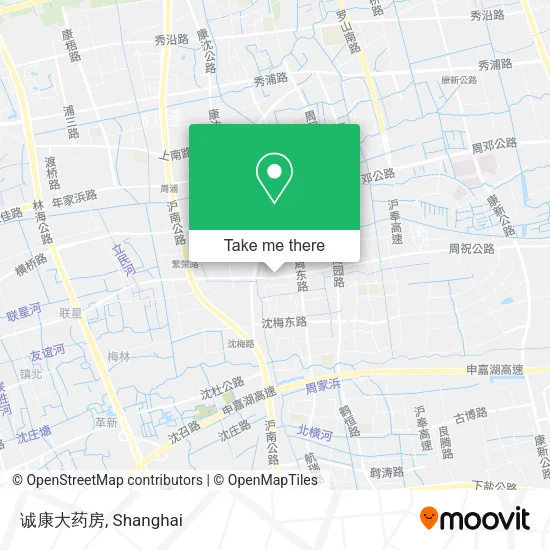 诚康大药房 map