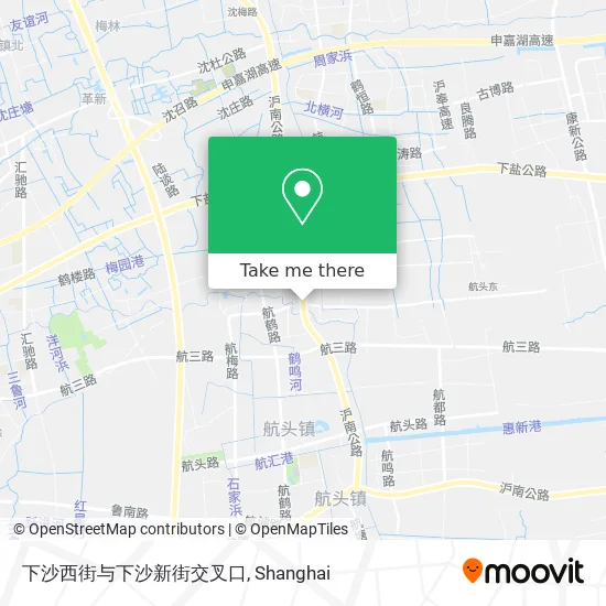 下沙西街与下沙新街交叉口 map
