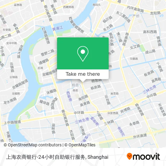 上海农商银行-24小时自助银行服务 map