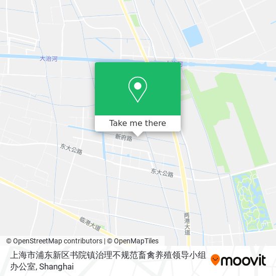 上海市浦东新区书院镇治理不规范畜禽养殖领导小组办公室 map