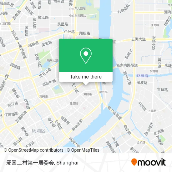 爱国二村第一居委会 map