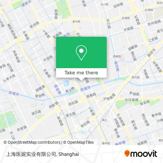 上海医妮实业有限公司 map
