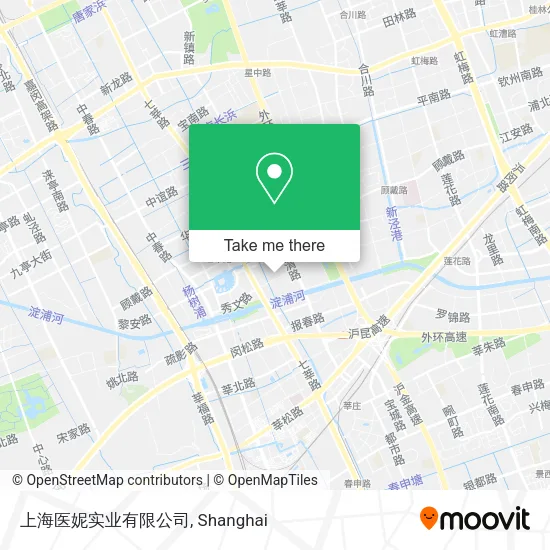 上海医妮实业有限公司 map