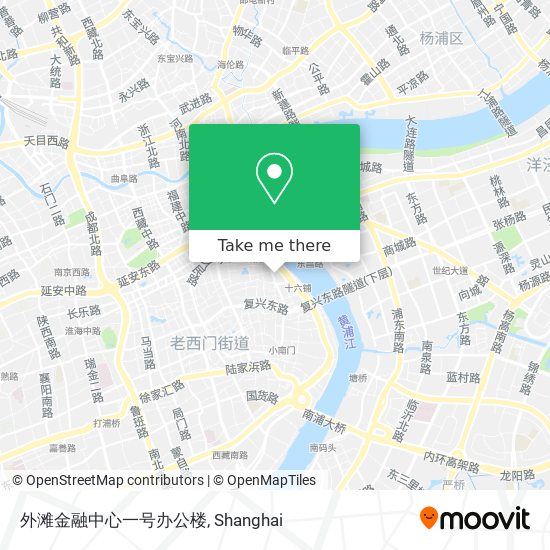外滩金融中心一号办公楼 map