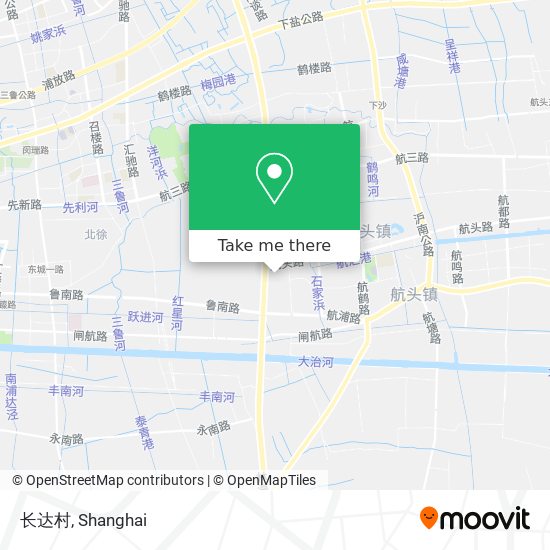 长达村 map