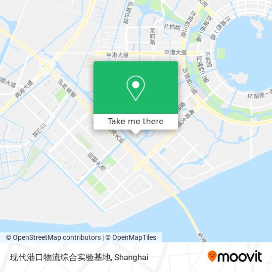 现代港口物流综合实验基地 map