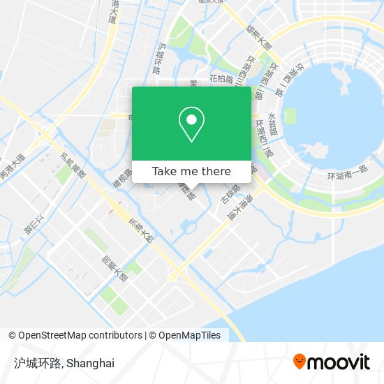 沪城环路 map