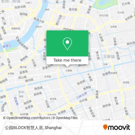 公园BLOCK智慧人居 map