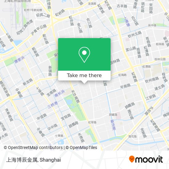 上海博辰金属 map