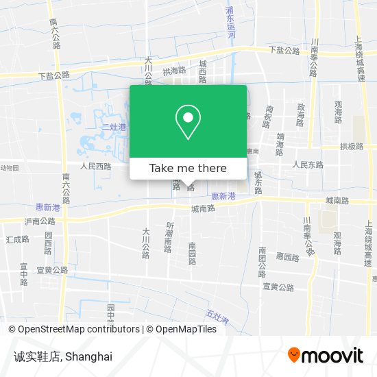 诚实鞋店 map