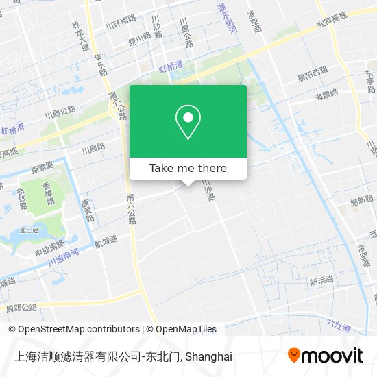 上海洁顺滤清器有限公司-东北门 map