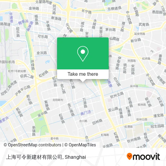 上海可令新建材有限公司 map