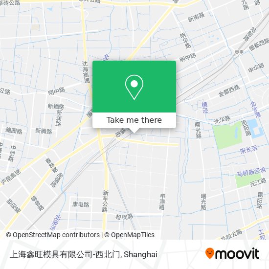 上海鑫旺模具有限公司-西北门 map