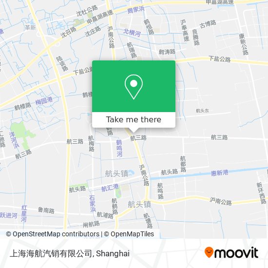 上海海航汽销有限公司 map