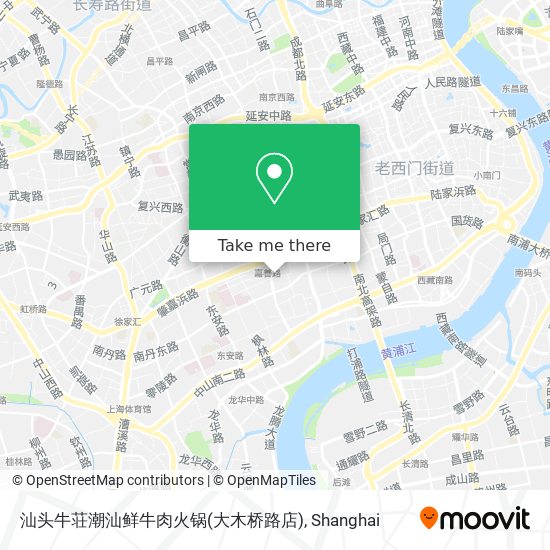 汕头牛荘潮汕鲜牛肉火锅(大木桥路店) map