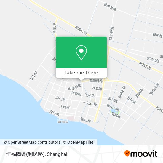 恒福陶瓷(利民路) map