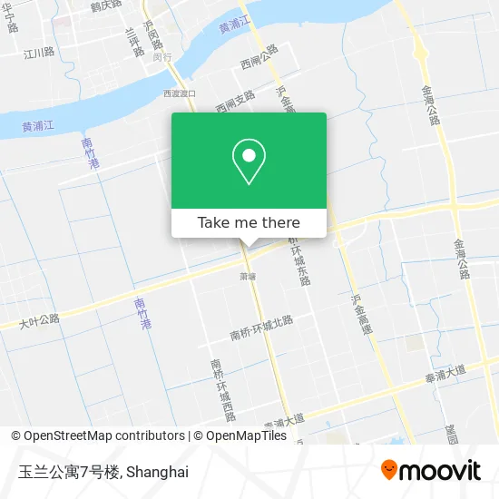 玉兰公寓7号楼 map