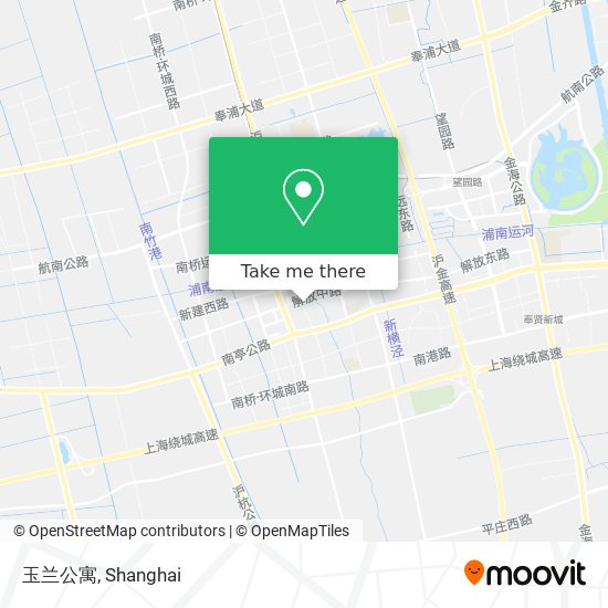 玉兰公寓 map