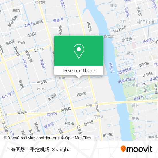 上海图懋二手挖机场 map