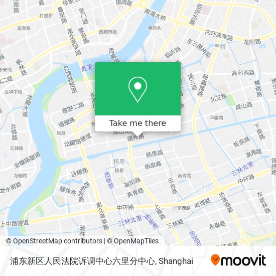 浦东新区人民法院诉调中心六里分中心 map