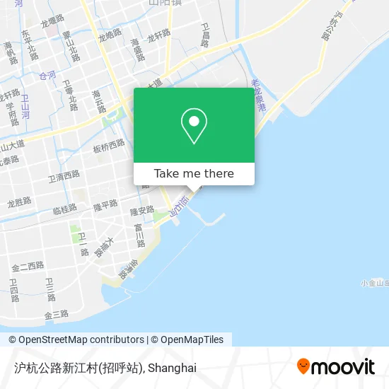 沪杭公路新江村(招呼站) map