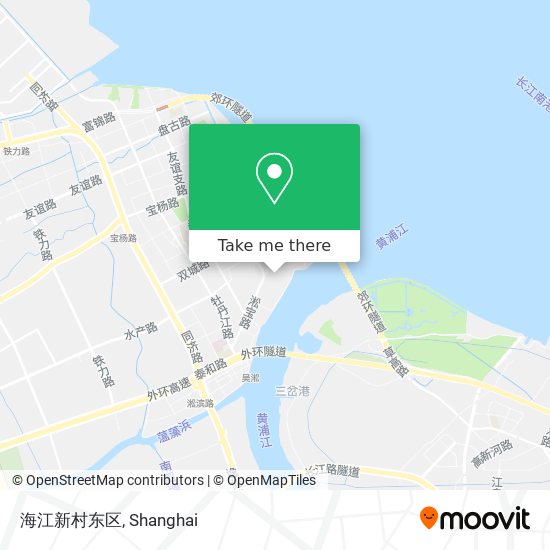 海江新村东区 map