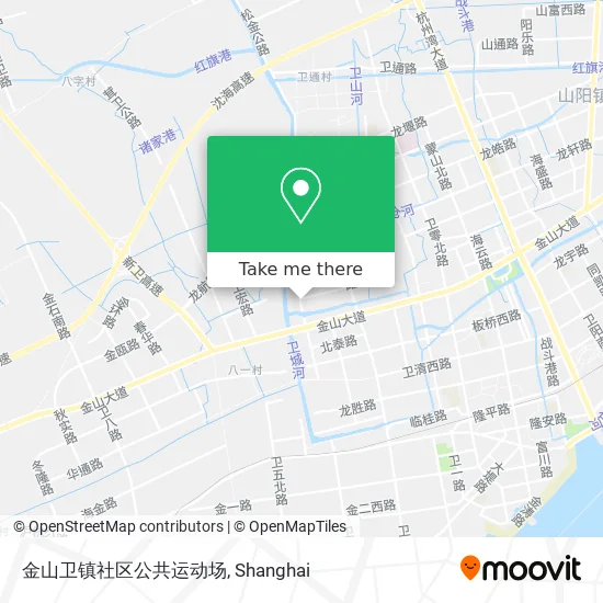 金山卫镇社区公共运动场 map