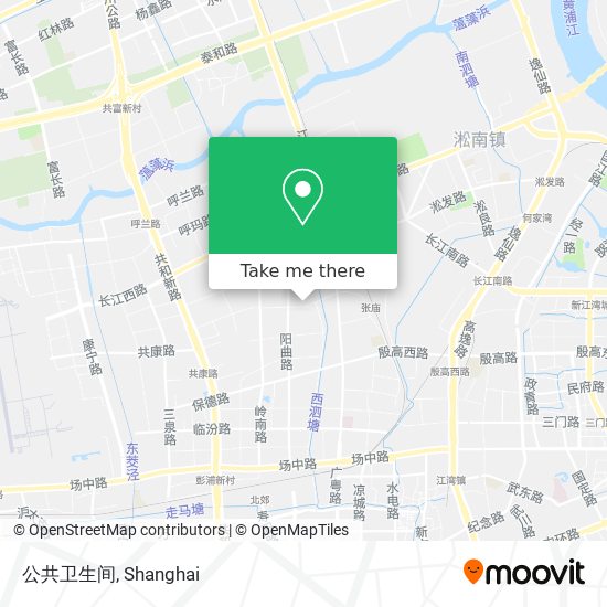 公共卫生间 map