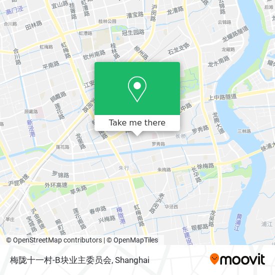 梅陇十一村-B块业主委员会 map