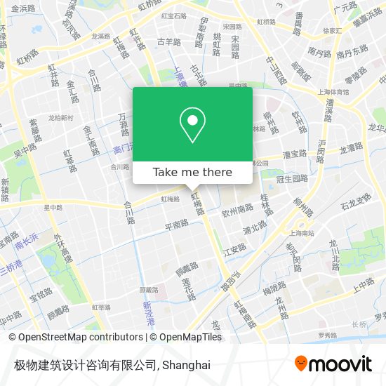 极物建筑设计咨询有限公司 map