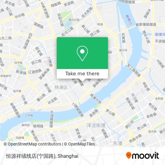 恒源祥绒线店(宁国路) map