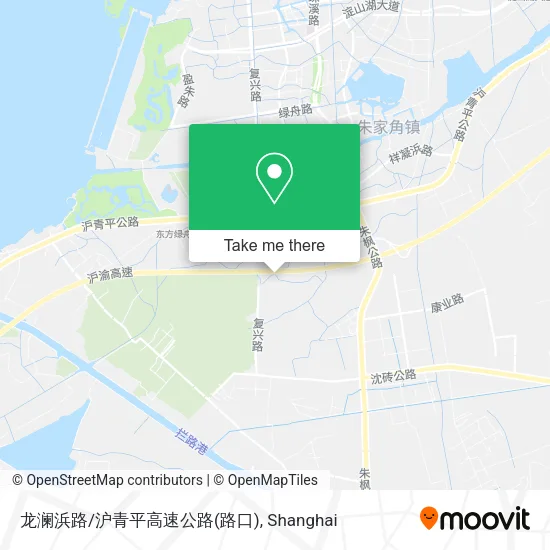 龙澜浜路/沪青平高速公路(路口) map