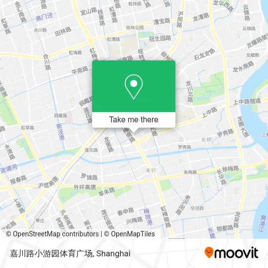 嘉川路小游园体育广场 map