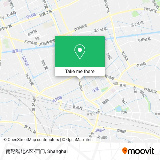 南翔智地A区-西门 map