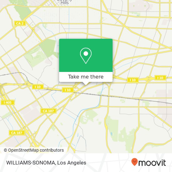 WILLIAMS-SONOMA map