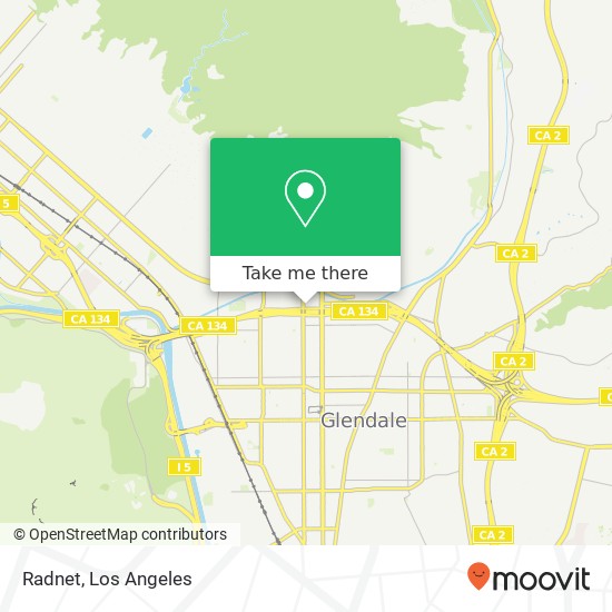 Radnet map