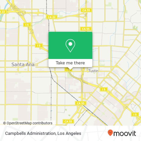 Campbells Administration map