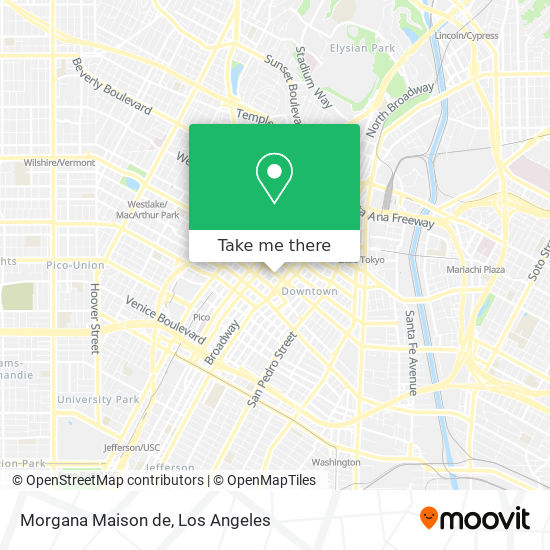 Morgana Maison de map