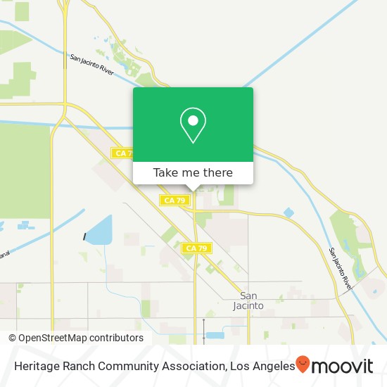 Heritage Ranch Community Association map
