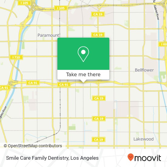 Smile Care Family Dentistry map