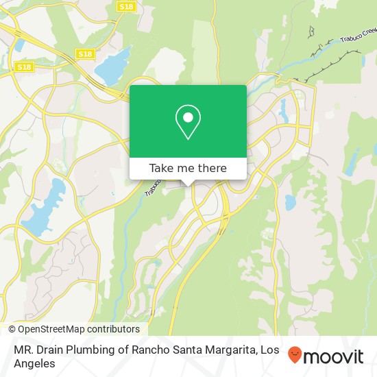 Mapa de MR. Drain Plumbing of Rancho Santa Margarita