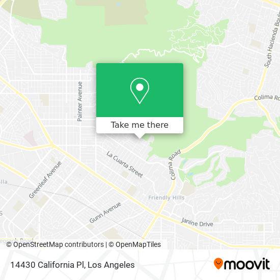 14430 California Pl map