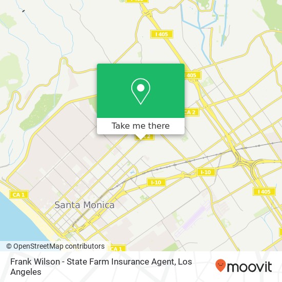 Mapa de Frank Wilson - State Farm Insurance Agent