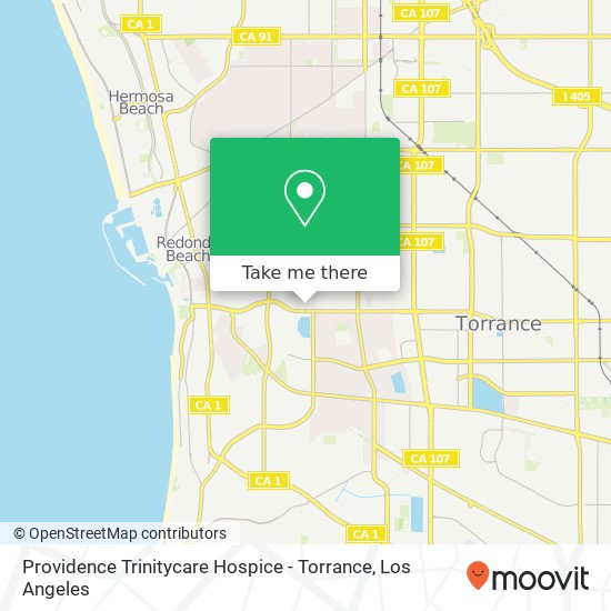 Providence Trinitycare Hospice - Torrance map