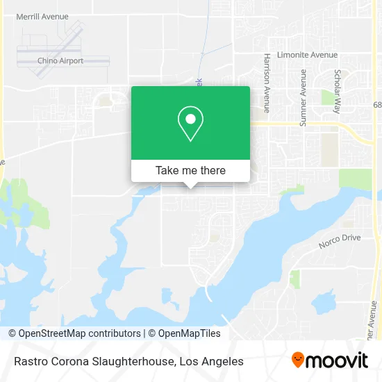 Rastro Corona Slaughterhouse map