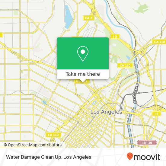 Mapa de Water Damage Clean Up