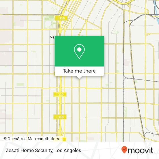 Mapa de Zesati Home Security